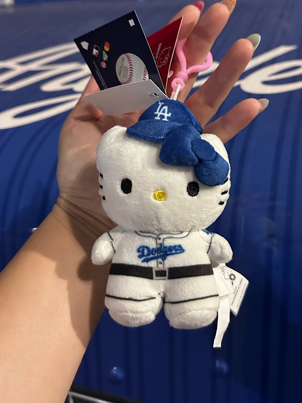 Hello Kitty Dodger Key Chain